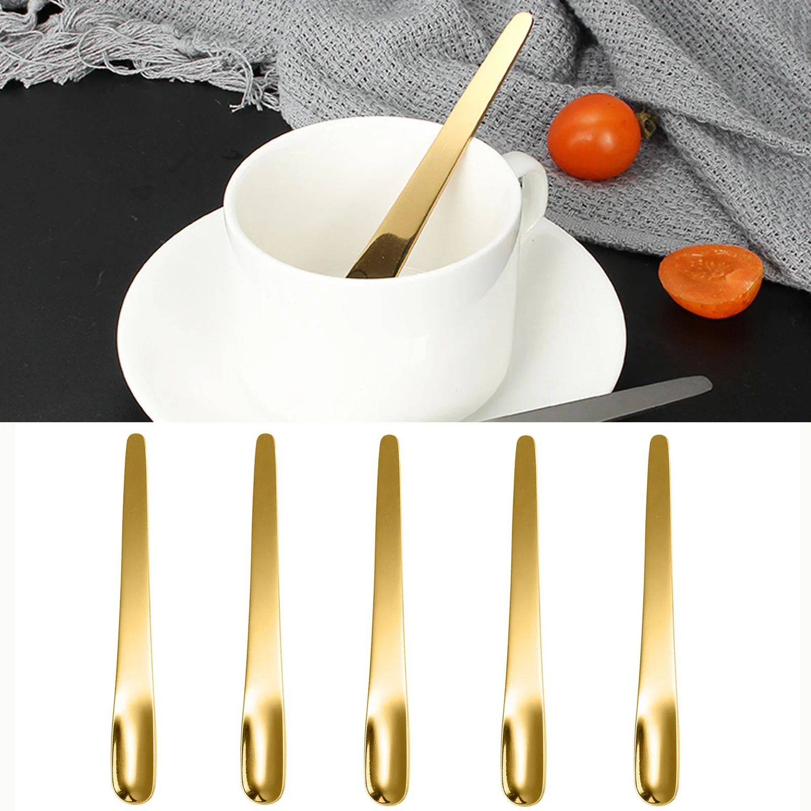 Kitchen Gadgets Blender - Tatlı için 5 adet kahve kaşık