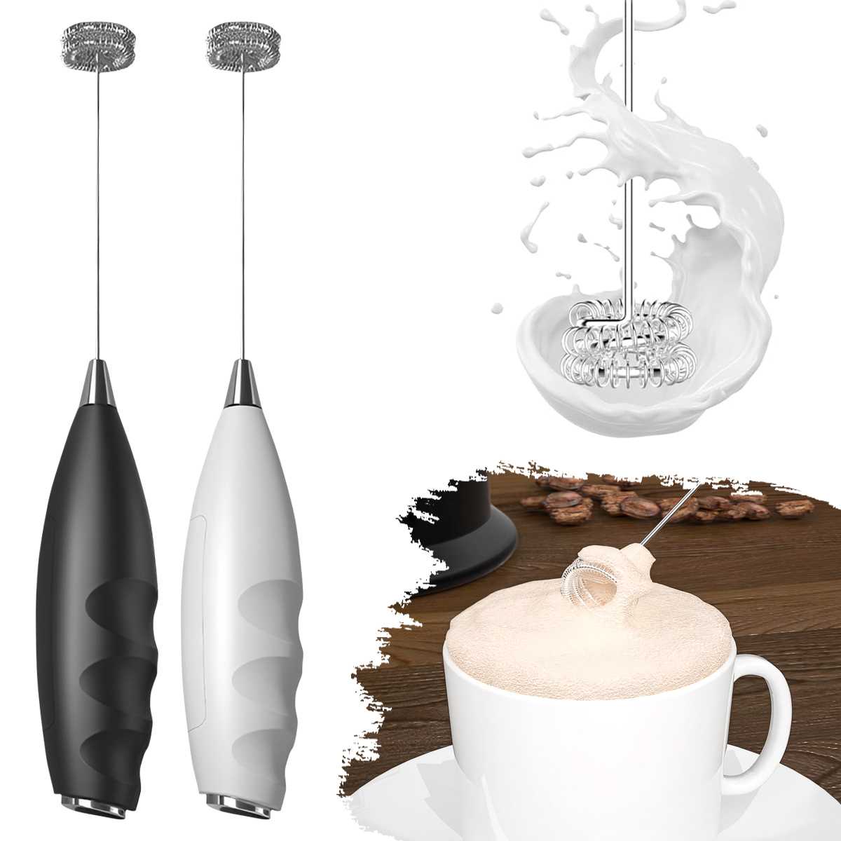 Kitchen Gadgets Blender - Kahve Elektrikli Süt Köpürtücü Elektrikli Çırpıcı