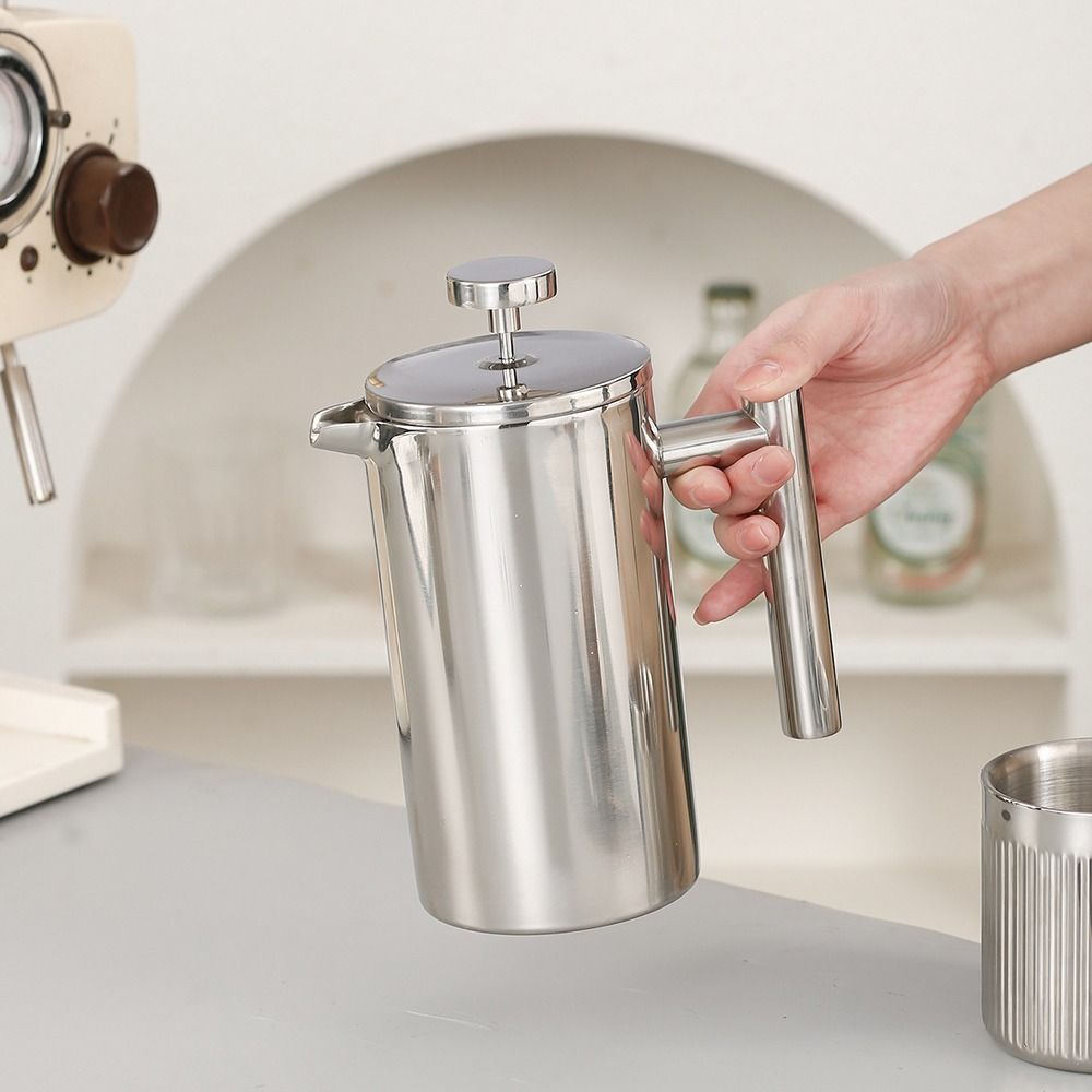 French Press Coffee Maker - 350/600/800/1000/1500 ml Fransız Pres Kahve Makinesi,