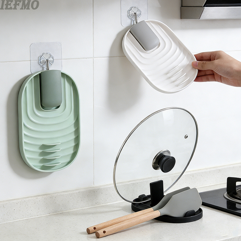 Kitchen Gadgets Rack Storage - Katlanabilir Tencere Kapağı Tutucu Mutfak Düzenleyici