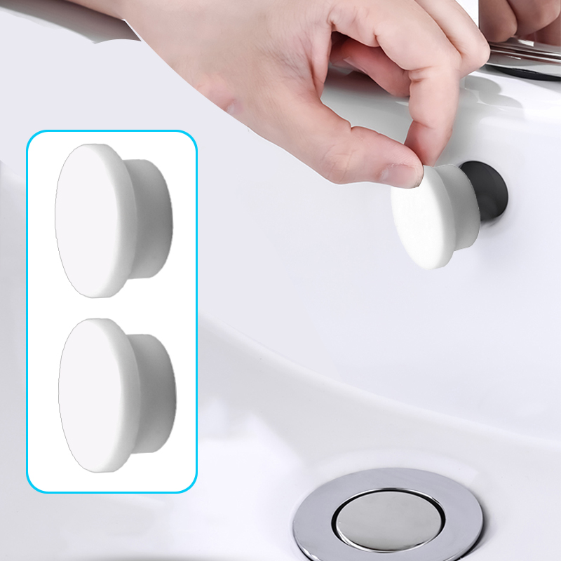 Kitchen Gadgets Plus - 2/4/8 adet banyo kauçuk lavabo taşma