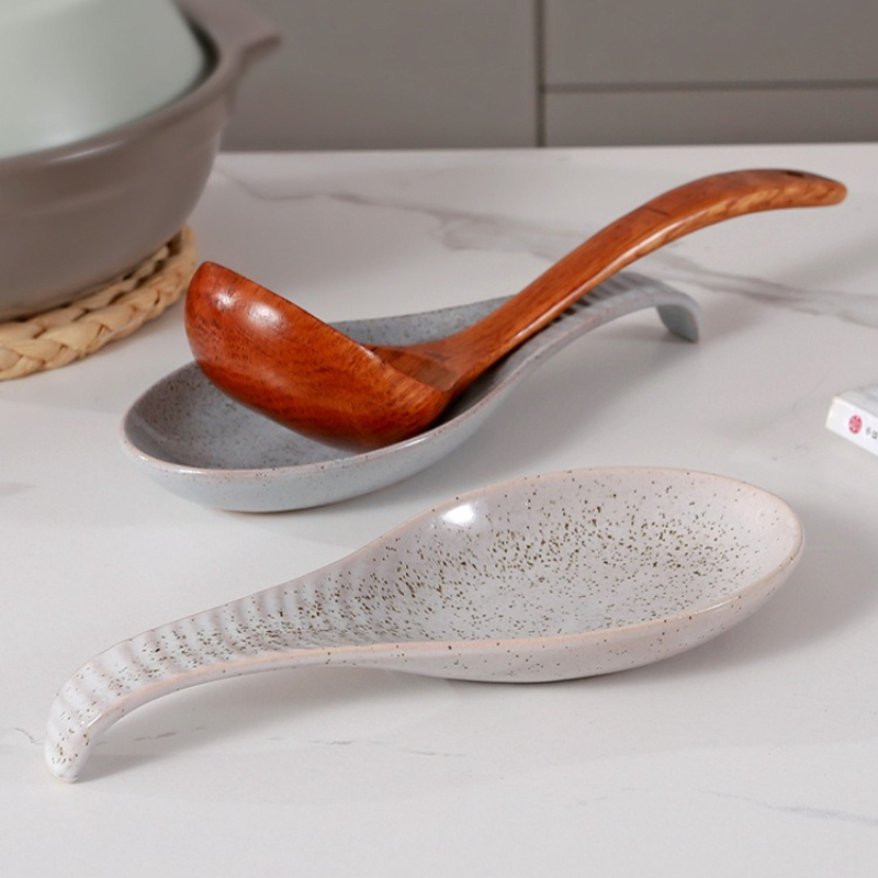 Kitchen Utensil Holder - Ocak Üstü Seramik Kaşık Desteği, Mutfak