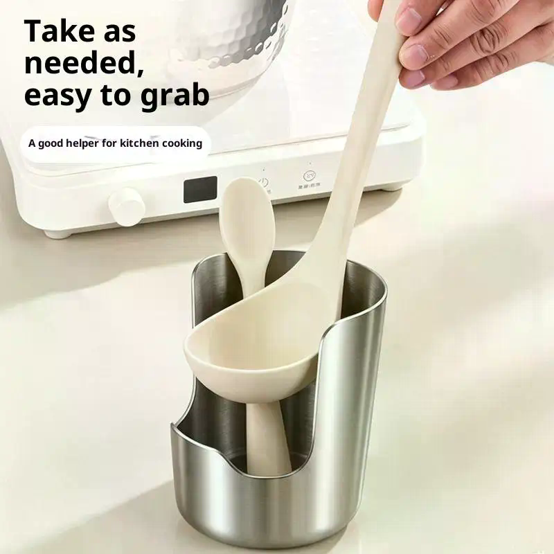 Paslanmaz Çelik Kaşık Tutucu R - Kitchen Utensil Holder incelemesi ve fiyatı