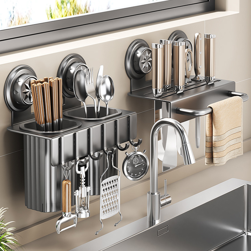 Vakumlu Duvara Monte Mutfak Ça - Kitchen Gadgets Rack Storage incelemesi ve fiyatı