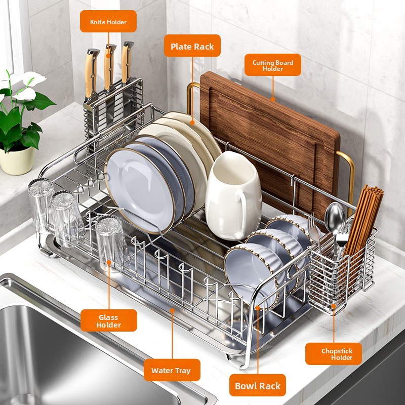 Paslanmaz Çelik 304 Mutfak Dep - Kitchen Utensil Holder incelemesi ve fiyatı