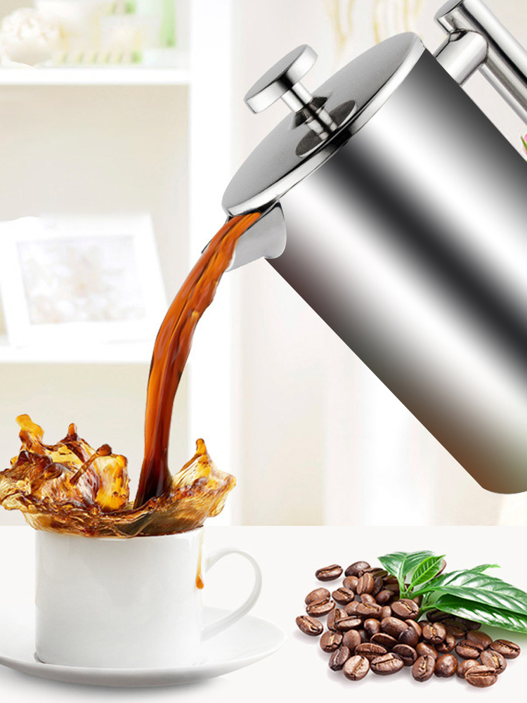 Büyük kapasiteli kahve demleyi - French Press Coffee Maker incelemesi ve fiyatı