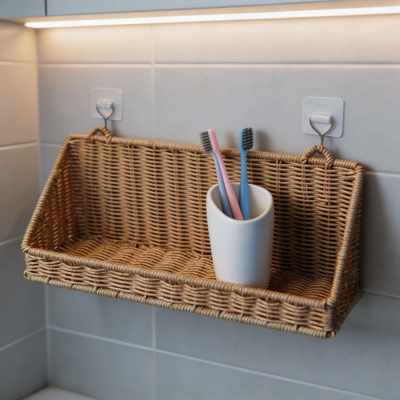 Dokuma Rattan Asılı Depolama S - Kitchen Gadgets Rack Storage incelemesi ve fiyatı