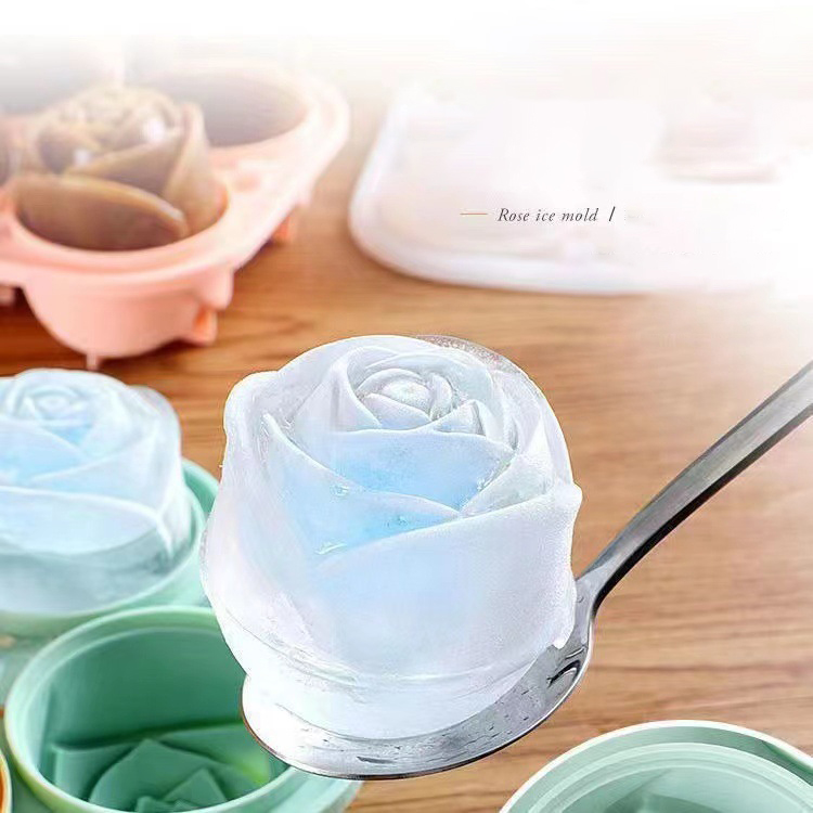 3D Gül Buz Kalıpları 4 Delik B - Kitchen Utensil Holder incelemesi ve fiyatı