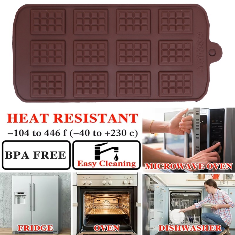 Silikon Çikolata Kalıp 12. Hat - Kitchen Gadgets Plus incelemesi ve fiyatı