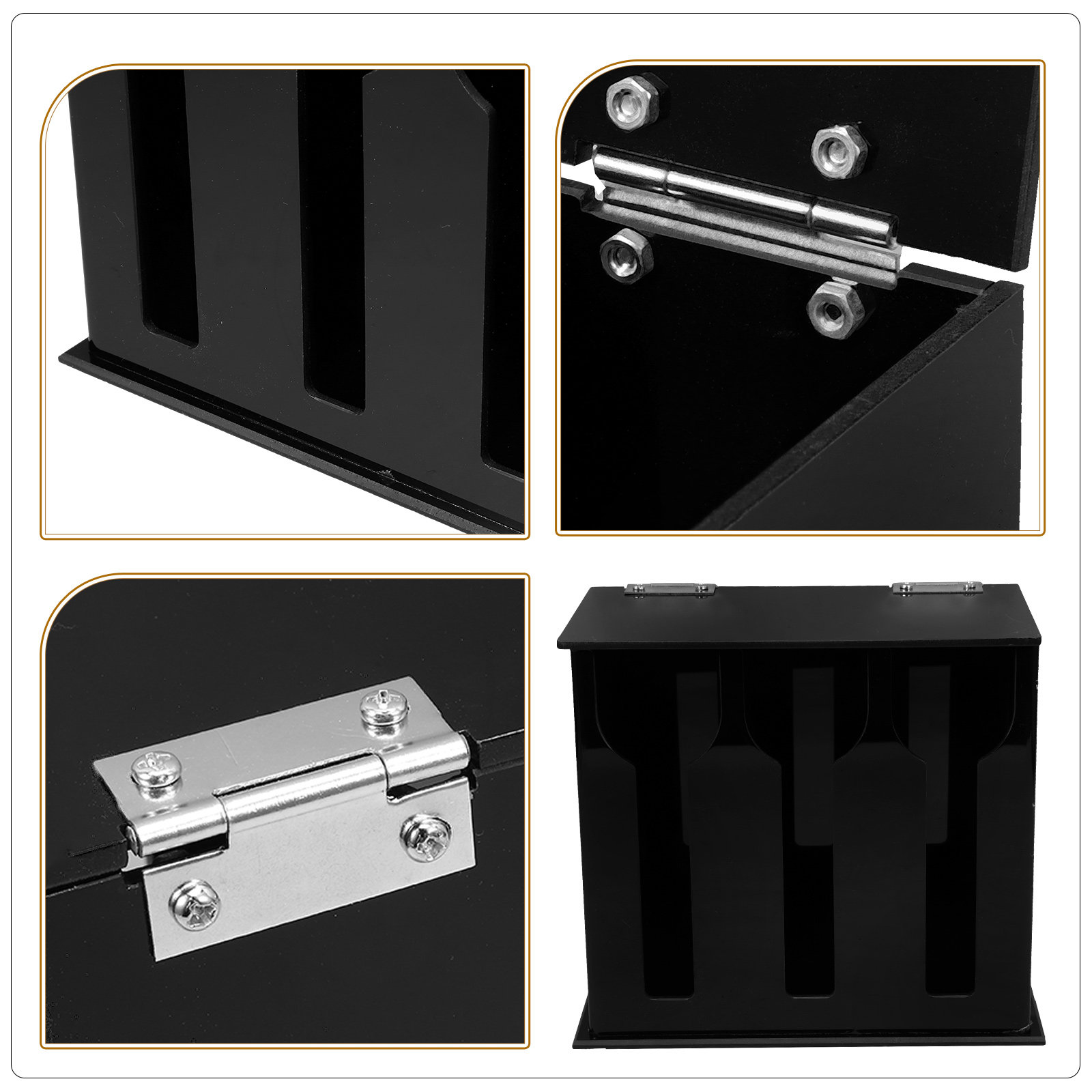 Akrilik Kaşık Tutucu, 3 Bölmel - Kitchen Utensil Holder incelemesi ve fiyatı