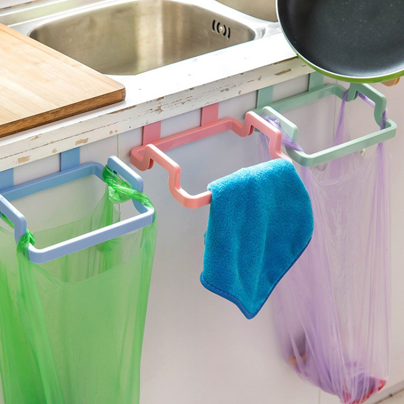 1 adet Asılı Çöp Torbası Rafı  - Kitchen Gadgets Rack Storage incelemesi ve fiyatı