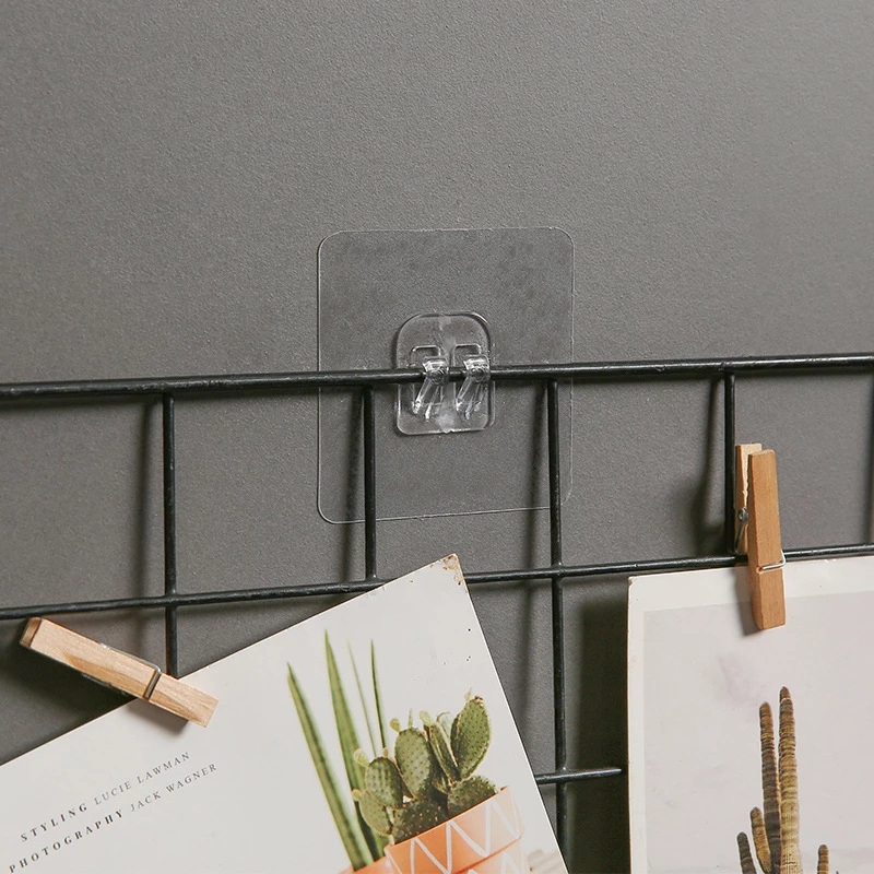 10 adet şeffaf asılı raf kanca - Kitchen Gadgets Rack Storage incelemesi ve fiyatı